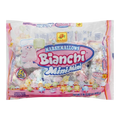 Dulceria 915 Bianchi Mini Mini marshmallows in a clear bag containing 30 individual fruity flavored snack packs.