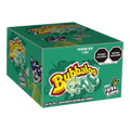 Dulceria 915 Bubbaloo Yerba Buena chewing gum box, 47 pieces, green with cartoon cat character.