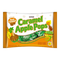 Dulceria 915 Caramel Apple Pops, green apple candy with chewy caramel, individually wrapped lollipops.