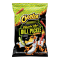 Dulceria 915 Cheetos Flamin' Hot Dill Pickle crunchy cheese flavored snacks bag with Chester Cheetah.