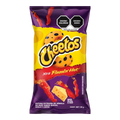 Dulceria 915 Cheetos Xtra Flamin' Hot snack bag with cheese and chili imagery. 58g.