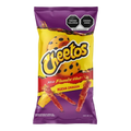 Dulceria 915 Cheetos Xtra Flamin' Hot snacks, 145g bag with cheesy, spicy chili and lime flavor.