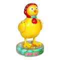 Dulceria 915 yellow chick candy dispenser with red polka dot headscarf and blue collar