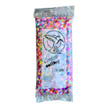 Dulceria 915 Confetti Colibri, a 100g bag of colorful confetti in various shapes and sizes, perfect for celebrations.