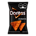 Dulceria 915 Doritos Incógnita smoky spicy chili and spice flavored tortilla chips, 223g bag.