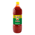 Dulceria 915 El Chilerito Chamoy flavor sauce, sweet, sour, and spicy. 33.8 fl oz bottle.