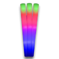Dulceria 915 Foam Glow Stick, 3-pack, multi-color LED lights, party accessory