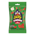 Dulceria 915 Lucas Gummies Spicy Watermelon flavored hot gummies covered in spicy powder, 130g bag.