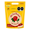 Dulceria 915 de la Rosa Mazapán en Polvo peanut candy powder in a 908g yellow resealable pouch for desserts and drinks.