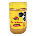 Dulceria 915 De la Rosa Mazapan Untable peanut spread in a yellow jar with a red rose logo.