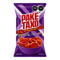 Dulceria 915 Paketaxo Xtra Flamin' Hot mixed snack bag with Cheetos, Doritos 3D, Tostitos, and Sabritones.