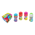 Dulceria 915 Rolon Candy pack with 12 pieces of 30g each, featuring assorted fruit flavors like blue raspberry, watermelon, cherry, and apple.
