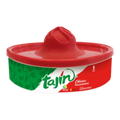 Dulceria 915 Tajín Clásico Seasoning Rimmer for drinks, with red lid and green/white container.