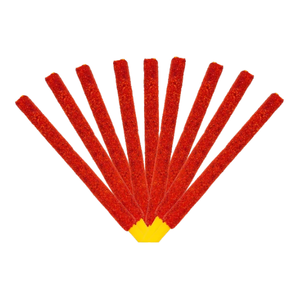 Dulceria 915 Bazukazo Tamarindo straws covered in chili coating, 20 pcs