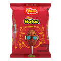 Dulceria 915 Vero Elotes chili pepper powder covered strawberry lollipops, 40 pieces.
