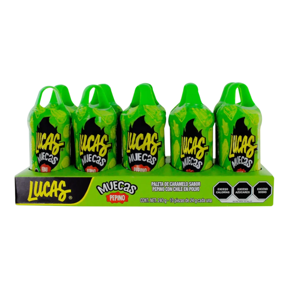 Lucas Muecas cucumber chili lollipop